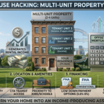 Chicago house hacking multi-unit property showing 2 to 4 unit residential building in Chicago