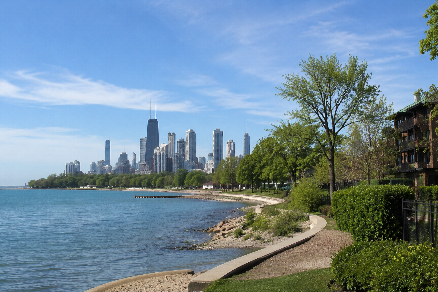 Far North Side Chicago neighborhoods along the lakefront