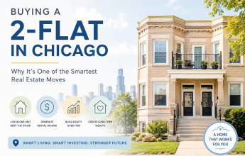 Buying a 2-flat in Chicago through house hacking to generate rental income and build long-term wealth.