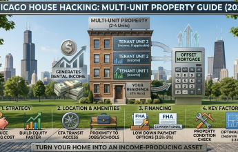 Chicago house hacking multi-unit property showing 2 to 4 unit residential building in Chicago
